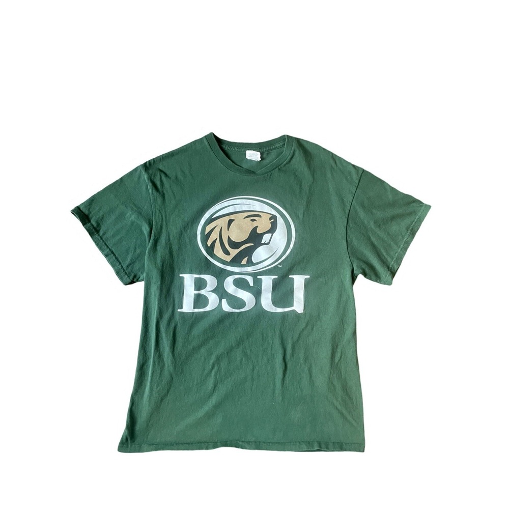 Bemidji State University Beavers BSU NCAA‎ College Cotton Graphic Cinder T Shirt
